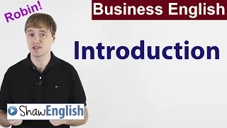 Business English Introduction