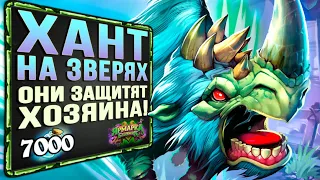 СЛОМАННАЯ колода!? 🐃 Новый охотник НА ЗВЕРЯХ | Ярмарка безумия | Hearthstone