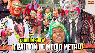 MEDIO METRO TRAICIONÓ a BRINCOS DIERAS con PIKOLIN ¿Quién es el MEJOR PAYASO? |@ProduccionesJhenuamn