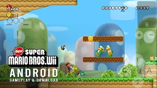 New Super Mario Bros Wii Android Gameplay HD (Dolphin Emulator)