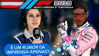 F1 2019 MODO CARREIRA #104 VAMOS PARA RACING POINT? CLASSIFICAÇÃO NA ÁUSTRIA (Português BR)