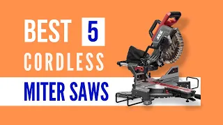 Best Cordless Miter Saws (Top 5 Picks)