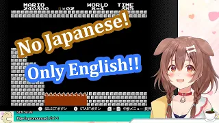 Korone English Only Mario! Second stream highlights 【Hololive】【Eng Sub】