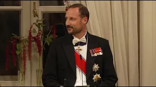 Crown Prince Regent Haakon Magnus of Norway hosts banquet for members of the parliament 2023