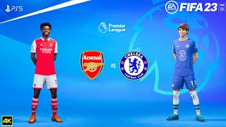 FIFA 23 - Arsenal Vs Chelsea | Premier League 2022/23 | PS5™ [4K60] Next Gen