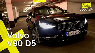 Der Volvo V90 D5 – wie schlägt er sich im Alltag?