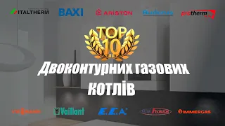 ТОП 10 Рейтинг кращих газових котлів 2024 року