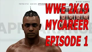 Creation Of Buns-WWE 2K19 Myplayer episode one