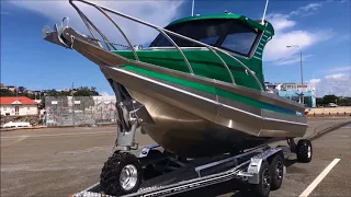 Profile Boats 635H Limited Sealegs retrieval trailer amphibious