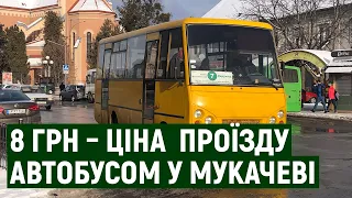 8 гривень коштує проїзд міськими автобусами в Мукачеві на Закарпатті. Що кажуть люди