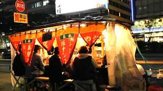 Fukuoka's long-established stalls with delicious tonkotsu ramen｜Japanese street food