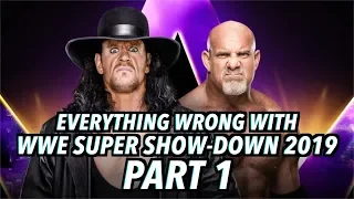 Everything Wrong With WWE Super ShowDown 2019 (Part 1)