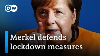 "I don't want us to have to sacrifice human life" Angela Merkel press conference on renewed lockdown