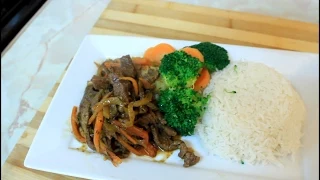 How To Make Pepper Steak And Rice At Home | Recipes By Chef Ricardo