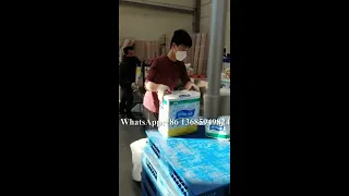 Full Automatic 18 Rolls Toilet Paper Packing Machine#shorts