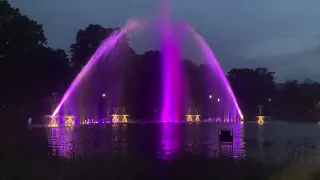 Wasserlichtkonzerte in Planten in Blomen Hamburg