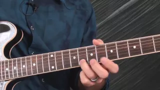 Thrill Is Gone Style Blues Guitar Lesson - 4 Note Solo