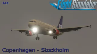 A320ceo SAS | Copenhagen (CPH) to Stockholm (ARN)