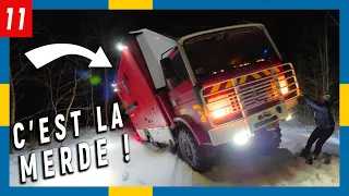 On a renversé notre camion aménagé ! La route s'effondre en Suède