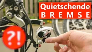 Quietschende Fahrradbremse - Das hilft wirklich! (Ausführlicher Workshop)
