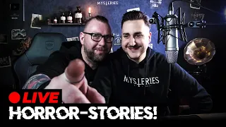 WIR reagieren auf EURE HORRORSTORIES! 🔴LIVE