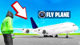 Playing A FLIGHT SIMULATOR In FORTNITE!