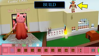 ROBLOX PIGGY BUILD MODE!! PIGGY BROKE INTO MY HOUSE?! I Bulit My Own Map and Escaped the Piggy.