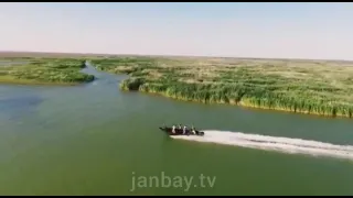 Красота Каспийского моря. Жанбай