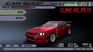 Tokyo Xtreme Racer 3 - All Cars List PS2 Gameplay HD (PCSX2)