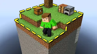 Kan jag överleva på EN CHUNK i Minecraft?!