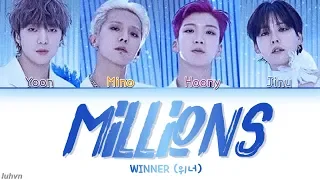 WINNER (위너) - ‘MILLIONS' LYRICS [HAN|ROM|ENG COLOR CODED] 가사