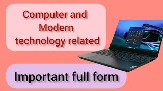 Computer and modern technology related Important full form || #viral #trending