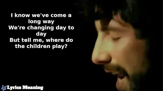 Cat Stevens - Where Do the Children Play | Lyrics Meaning