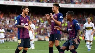 FC Barcelona 3-0 Boca Juniors (Juan Gamper Trophy) All Goals 15-08-2018 (HD)