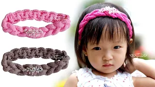 Knit Braided Headband - Knit Headband for Baby