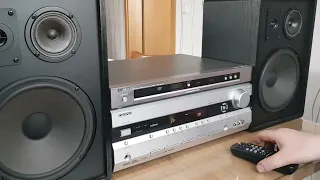 Onkyo TX SR576, YAMAHA DVD S557, QUADRAL Allsonic SM 120 III