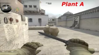 Как сделать Ninja Defuse на картe de Dust 2? А вот так...