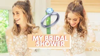 MY BRIDAL SHOWER AT MY CHILDHOOD HOME 💍 | Lucie Fink