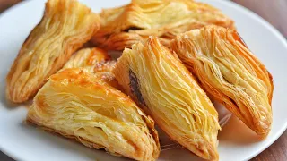 Why I Didn't Know This Method Before? Quick Puff Pastry Without Refrigerator.