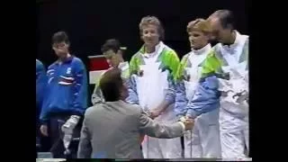 1988 Olympics, Men's Fencing, Team Epee