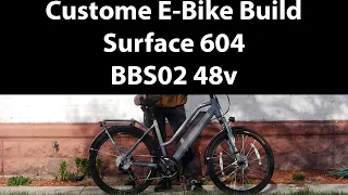 Custom E-bike Build: Converting a premade Hub motor into a Custom Mid drive! The Surface 604