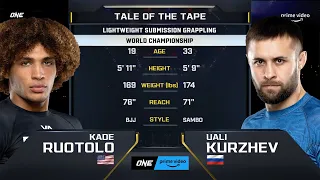 Kade Ruotolo vs. Uali Kurzhev | ONE Championship Full Fight