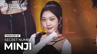 [FanCam 4K] DOXA - SECRET NUMBER MINJI [Beyond Borders] | KBS WORLD TV 230815