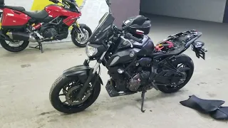 Yamaha MT-07 ABS, 2018 год