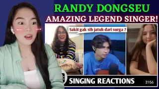 Randy Dongseu - Reaksi ciwik ciwik Eropa setelah di nyanyiin lagu dari bahasa mereka | OMETV