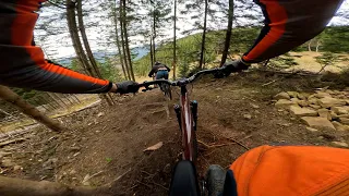 Trail Park Dolni Morava - Enduro trail - 14.04.2024 (too windy for last jumps)