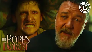 The Pope's Exorcist | Exorcism With A Pig - Russell Crowe |  CineClips