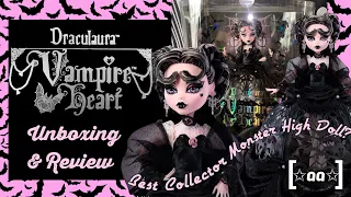 VAMPIRE HEART DRACULAURA Monster High Unboxing + Review!!!