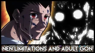 Explaining Adult Gon - Nen Limitations And Nen After Death Explained | Hunter X Hunter