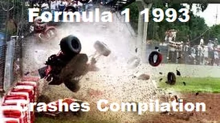 Formula 1 1993 Crashes Compilation (Uncut Version)